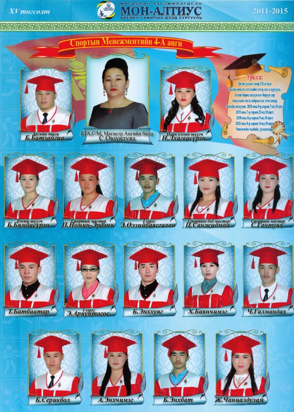 2015 оны төгсөгчид